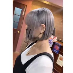 大人気✨1日1名限定✨ハイトーンWカラーカット✂︎3stepトリートメント✨（ケアブリーチ込み）