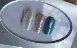 フット🐾オフ込み💫オーロラミラーネイル🪞