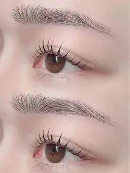 【美眉×パーマ】アイブロウWAX+パリジェンヌorまつ毛パーマ