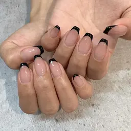 （ジェルオフなし）クリアベースフレンチ