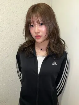 ブリーチなしダブルカラー🩵