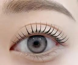 韓国式まつ毛パーマ上のみ ¥4000