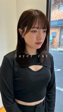🎀韓国風レイヤーカット＋シャンプー🎀