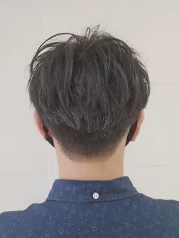 【メンズ限定】　メンズカット+炭酸シャンプー+クイックスパ