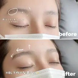 minimo限定直前🈹【朝の眉メイクがグッと楽に♪】ハリウッドブロウリフト+美眉スタイリング（眉毛ワックス）＋メイク