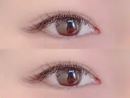 マツエク🤍フラットラッシュ120本