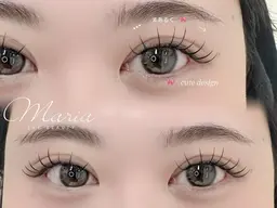 【マツエク/梅田】長持ち◎フラットラッシュ上180本　新規オフ無料☆￥6500