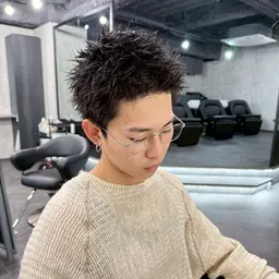 【✨初回限定✨】直毛が悩みのあなたに🌙スパイキーショート+ピンパーマ