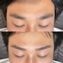 【メンズ】黄金比眉ワックス💫 お顔の骨格に合わせて眉毛の形をWAXで整えていきます🎄クリスマス年末までにオススメ🎍