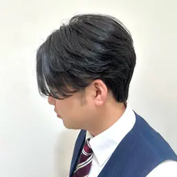 🉐【限定☆】似合わせカット＋毛流れナチュラルパーマ(ニュアンスパーマ・フェザーパーマなど毛流れが欲しい方におすすめ✨)