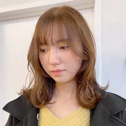 【🎀minimo限定🎀】透明感カラー+顔周りカット✂️✨️