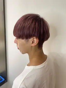 カット＋ダブルカラー(ブリーチ＆艶カラー)無料トリートメント付き💓※ブリーチなしOK🙆‍♀️