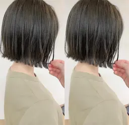 カット＋アディクシーカラー🌈 寒色系の人向け🙋‍♀️🍓