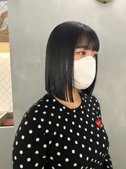 🍇艶髪🍇髪質改善ストレート(トリートメント付)