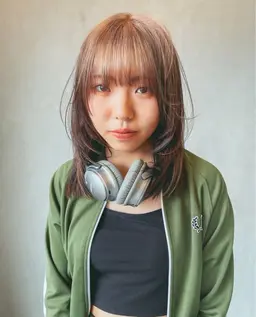 【ご新規様限定📣】前髪/顔周りカット+艶カラー+オージュアクイックトリートメント🎀