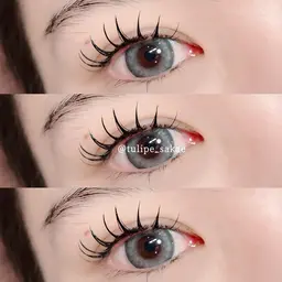 韓国☆中国で流行りのワンホン　束感マツエク☆LEDマツエク120本☆オフ込み