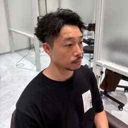 ミニモ学割 🥷 メンズカット＋デザインパーマ (スパイラル/ツイスト/ピン/フェザーetc…)