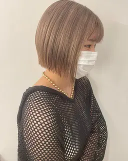 大人気wカラー🦋(全頭orハイライト)ブリーチを使用したカラーで透明感のあるカラーに✨