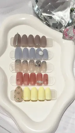 【人気No.3🥉】Basic Design コース💟/シンプル・ナチュラル🫧/カラー配置変更🆗/オフケア込み