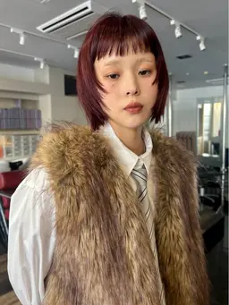 【🍁11月限定🍁似合わせカット+透明感カラー🎨】カット + カラー初回30%OFF