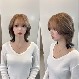 💫【デザインメニュー】💫カット➕デザインカラー➕ブリーチ➕オージュアトリートメント【ミルクティー/ブロンド/派手髪】