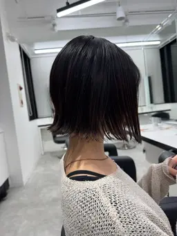 【💃大人美人💃】韓国風切りっぱなしボブ