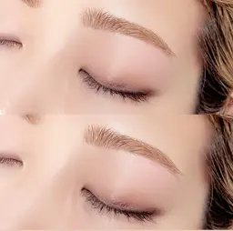 【10分前来店】ふんわりと垢抜け眉に★アイブロウWax(間引き込)+眉カラー¥1,500(練習モデル)