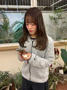 【ロング・ミディアム限定✨】似合わせカットモデル（髪質改善TR付き）