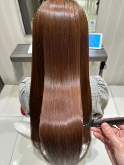 【まとまる艶髪⭐︎】美髪縮毛矯正+艶トリートメント