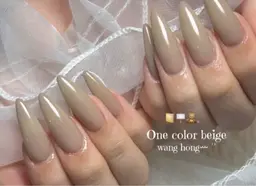 (hand） 長さだし10本+ワンカラー（初回オフ無料)