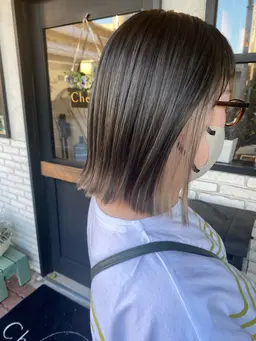 カット+ダブルカラー+髪質再生ケア♡🌿