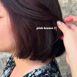 🍒暖色カラー＋ioe オリジナルトリートメント🍒オーガニックカラー