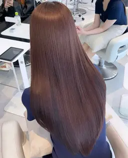 〔18時以降限定メニュー〕💞美髪縮毛矯正＋トリートメント💞　ロング料金なし！