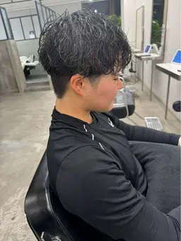 🙆🏻‍♂️メンズ限定🙆🏻‍♂️                        ケアクリームパーマ➕カット