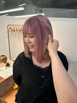 【人気No.3】ブリーチリタッチ&カラー🎨(+トリートメント)