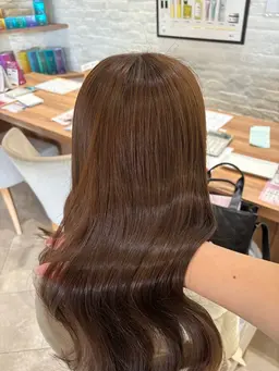 艶感カラー＋トリートメント