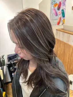 カット+パーソナルハイライトカラー✨