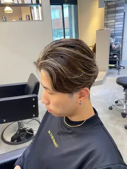 【初回メンズ限定】メンズハイライトカラー+ カット