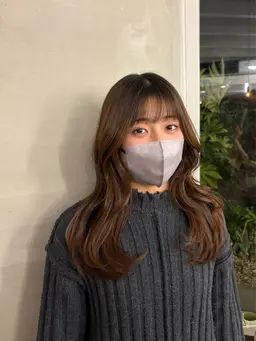 ロングレイヤーカット🎀韓国ヘア