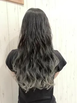 カット＋カラー＋グラデーション(ケアブリーチ)＋5ステップTR♪HC付¥13900