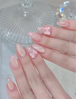 マグネット☆ワンカラー☆ラメ☆ラメグラデ+パーツ2本