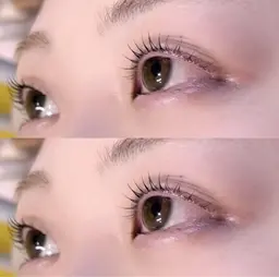 王道かわいい♡韓国まつげパーマモデル美容液コーティング仕上げ付き🎀