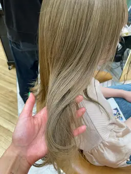 人気No.2🌈イルミナより色持ち発色透明感🫧N.カラー＆小顔カット＆スチームtr