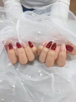 持ち込みデザイン🍭シンプルのみ、3D不可(美フォルム補強、ドライケア込み)