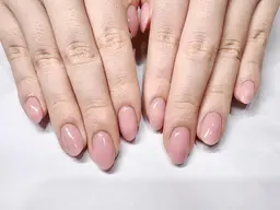 🌈ミニモ限定🍇ワンカラー/ラメグラデーションネイルオフ有🍇