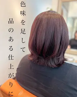 ベーシックカラー➕トリートメント　6600円