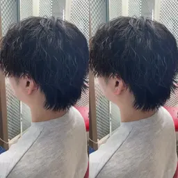 【men's】⭐︎デザインカット＋スパイラルパーマ