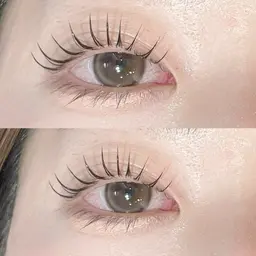 まつ毛パーマ👀　ベテランアイリストの手直しあり♪