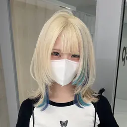 レイヤーカット×インナーエクステ✨🕊️