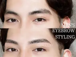 メンズアイブロウモデル